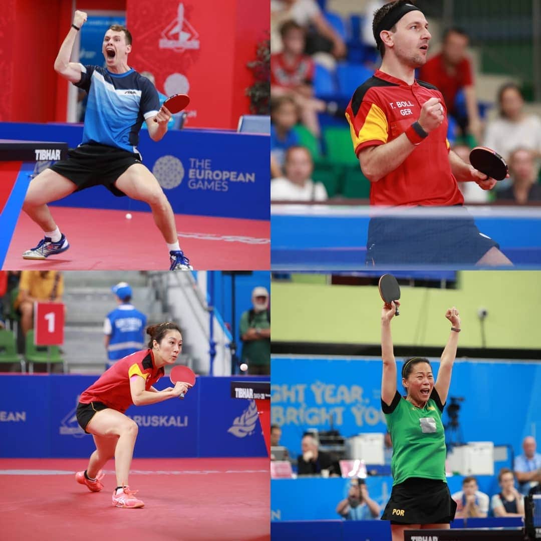 ITTF Worldさんのインスタグラム写真 - (ITTF WorldInstagram)「Here are your #EuropeanGames Finalists. 🏓 Who are you cheering on to victory🥇? #Tokyo2020」6月26日 20時27分 - wtt