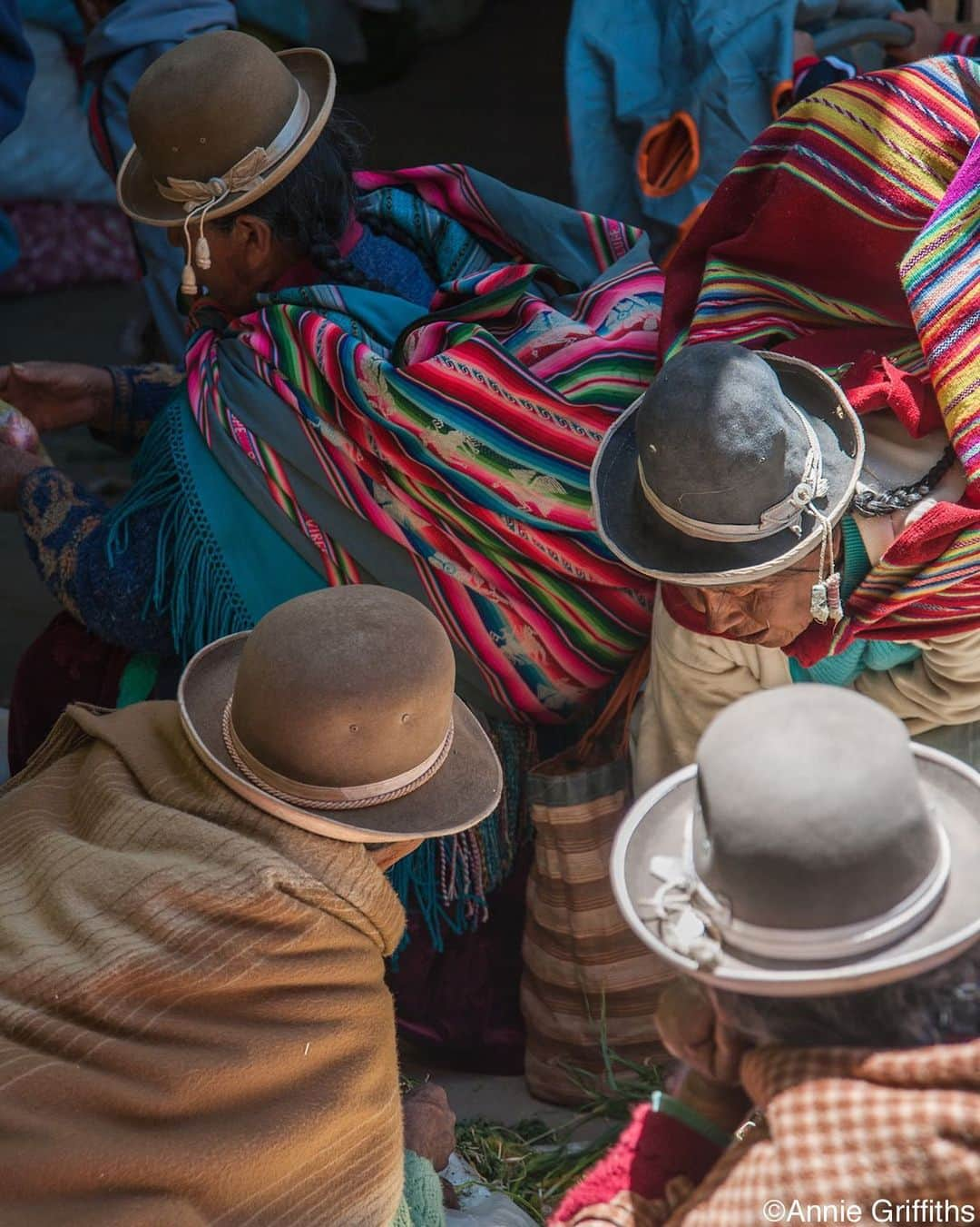 thephotosocietyさんのインスタグラム写真 - (thephotosocietyInstagram)「Photo by @anniegriffithsphotography for @rippleeffectimages. “And all your future lies beneath your hat”... Literally! You may know them for their fabulous headwear, but #women at this High Andes market in #Peru sell all kinds of beautiful fabrics they create from the wool of their llamas and alpacas. Business training from programs like @CAREorg make Peru one of the best countries for the #femaleentrepreneur in #LatinAmerica. ⠀⠀⠀⠀⠀⠀⠀⠀ However, the #Peruvian bank system still underserves #womeninbusiness, making it difficult for many to receive the #microfinance they need to start their businesses. That’s why @HeiferInternational directly supplies many of these women with the resources they need to get started with a immediate, life-changing microloan. ⠀⠀⠀⠀⠀⠀⠀⠀ #Heifer exceeded all fundraising and development targets in 2016 after @rippleeffectimages documented the story of Elizabeth, a community leader, teacher, and advocate for girls’ #education. Our programs are working! Follow @rippleeffectimages to see our film tribute to @HeiferInternational for their 75th anniversary this #July! ⠀⠀⠀⠀⠀⠀⠀⠀ @photography.for.good @thephotosociety #PhotographyForGood#Andes #Peru #CAREperu #CARE #careorg #women #HAP #photojournalism #Heifer #photography #grief #poverty #friends #friendship #travelgram #SouthAmerica #NGO #aid #sustainability #investinwomen #mentalhealthawareness」6月26日 11時31分 - thephotosociety