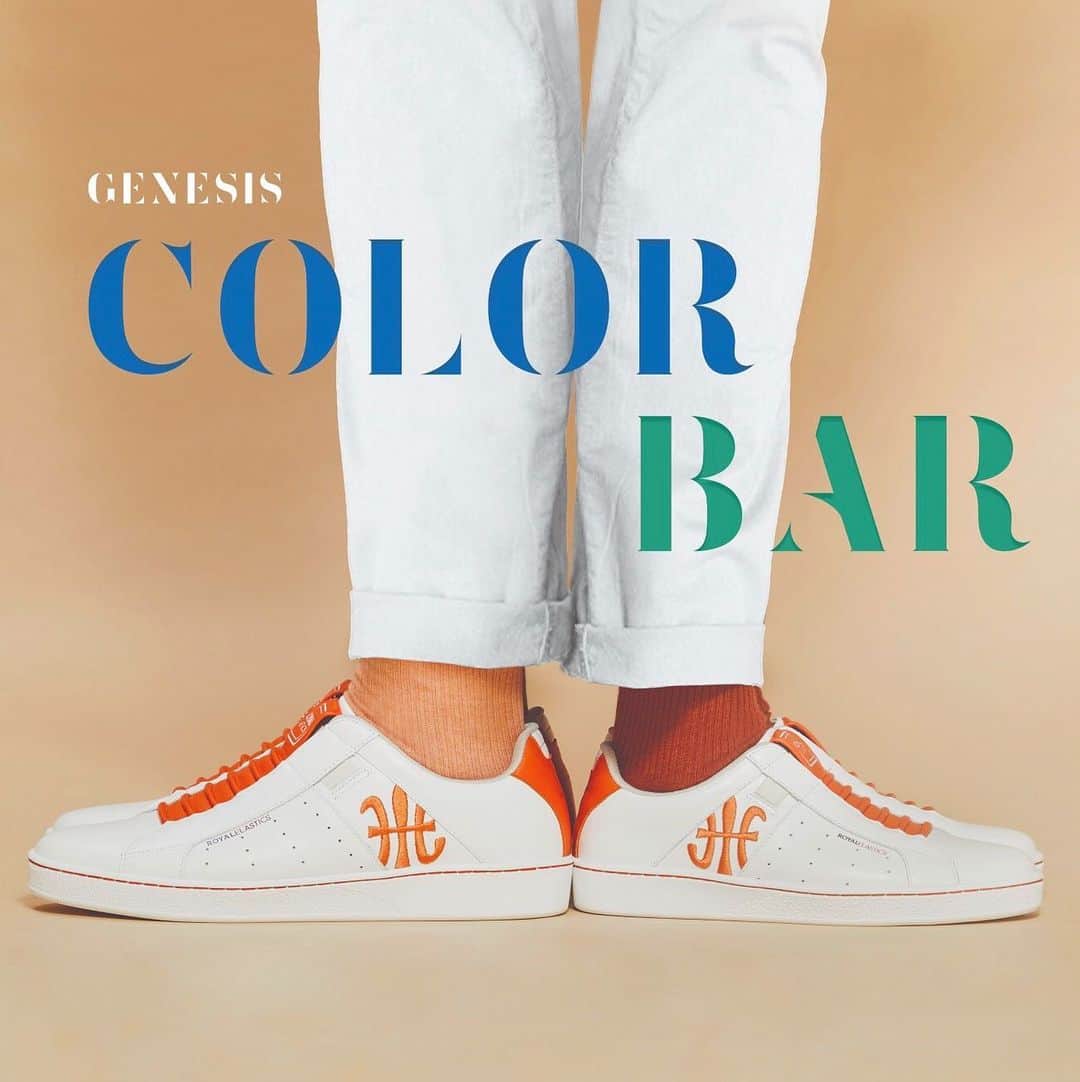 ロイヤルエラスティックスさんのインスタグラム写真 - (ロイヤルエラスティックスInstagram)「ICON GENESIS-COLOR BAR is a bold play on bright colors, featuring RE’s distinctive color block design false-lace uppers.  Discover more through link in bio. #icon #genesis #colorbar #ss19 #urbanlifestyle #fleurdelis #summervibes #lacelessdesign #royalelastics #royal」6月26日 12時38分 - royalelastics