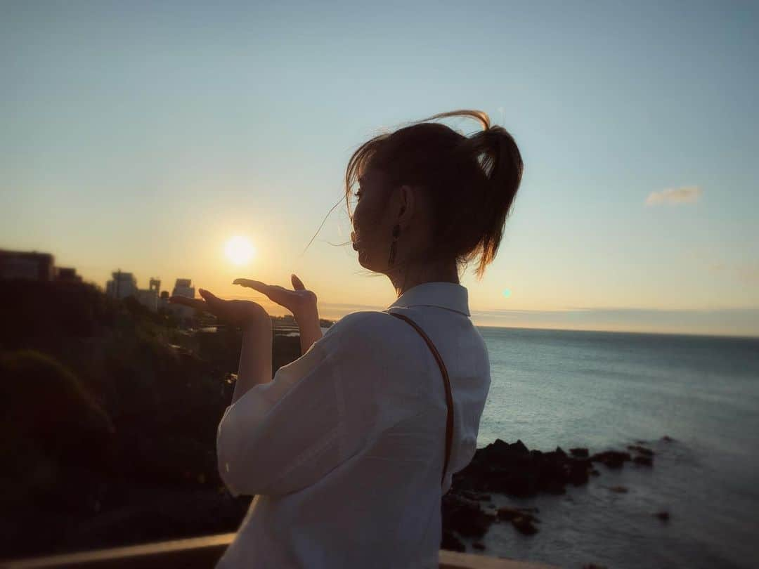 江野沢愛美さんのインスタグラム写真 - (江野沢愛美Instagram)「またいけたらいいな🌞 #チェジュ島」6月26日 13時17分 - enosawa_manami