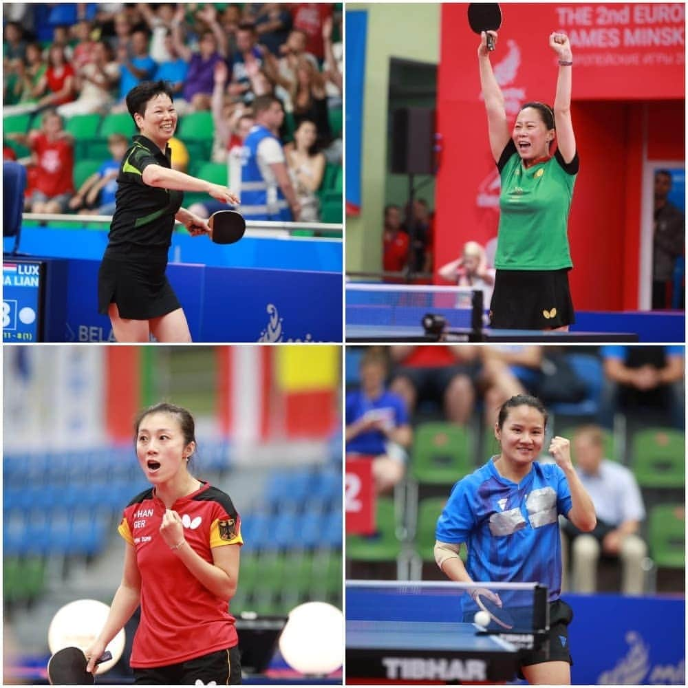 ITTF Worldさんのインスタグラム写真 - (ITTF WorldInstagram)「Down to the final 4⃣ in the Women’s & Men’s Singles Events at the #EuropeanGames 🇧🇾🏓 Who do you predict will win the top prize 🥇❓ #Tokyo2020」6月26日 14時15分 - wtt