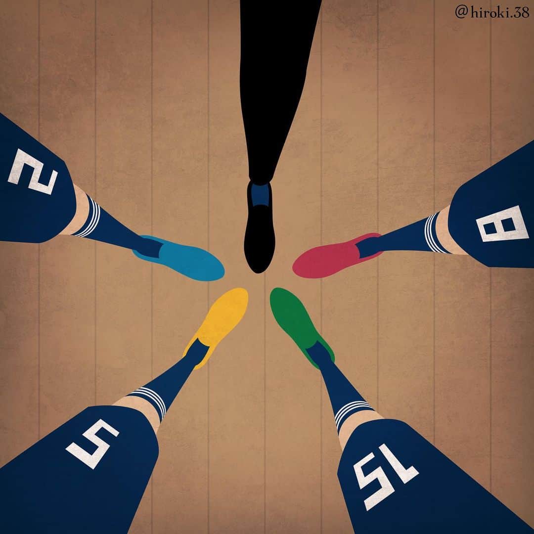 のインスタグラム：「誓い／Let's get together again a year later  悔しい悔しいW杯敗退。。 この悔しさをバネに 東京五輪での躍進を楽しみにしています！ 頑張れなでしこジャパン！  #なでしこジャパン #女子W杯 #高倉ジャパン #日本代表 #イラスト #サッカー #サッカーイラスト #東京五輪#footballplayer #soccerplayer #illustrator #illustrations #sketch #vectorart #soccerillustration #nadeshiko #nadeshokojapan #battleship #fifa2019 #womensworldcup #coupeduMondeFémininedelafifa2019」