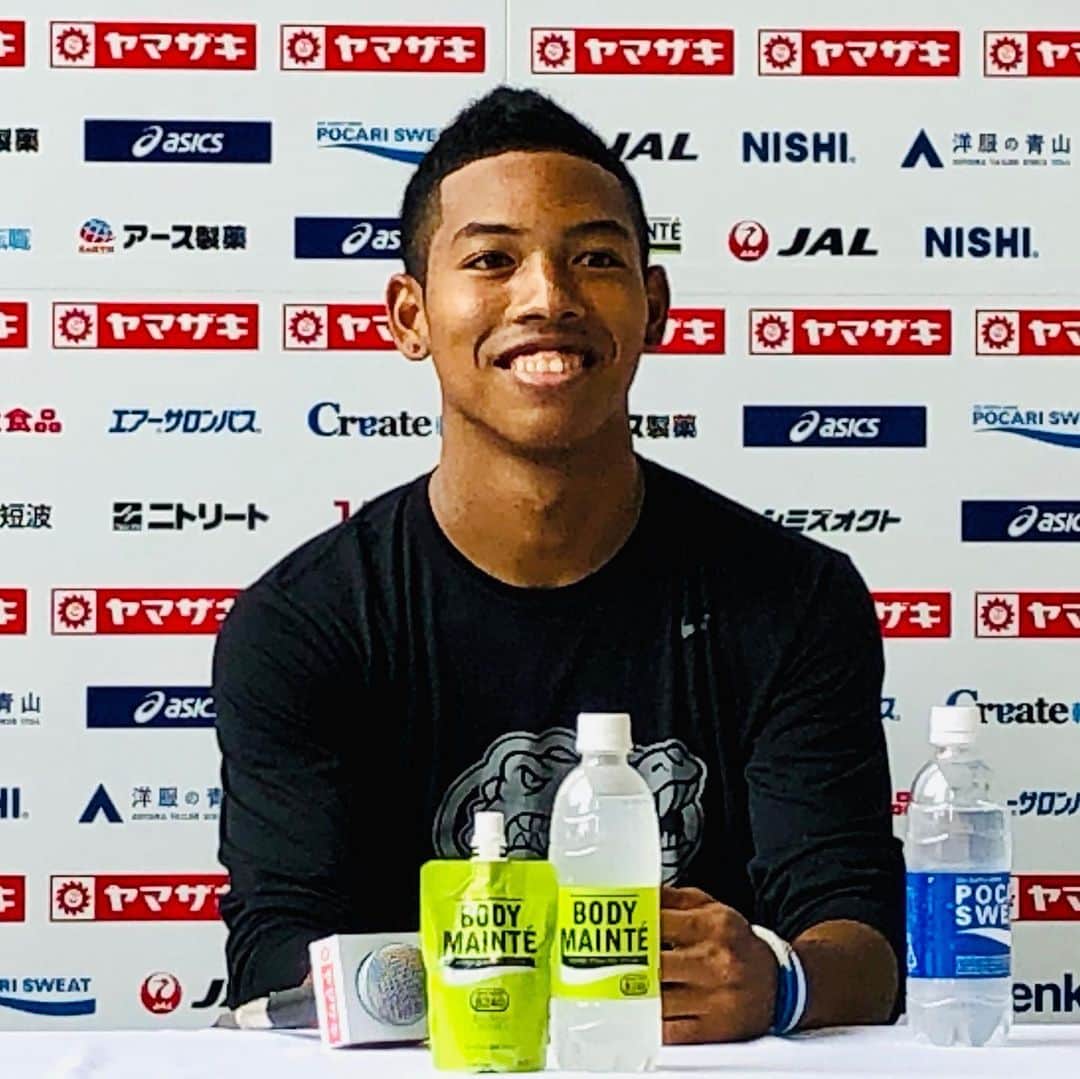 日本陸上競技連盟のインスタグラム