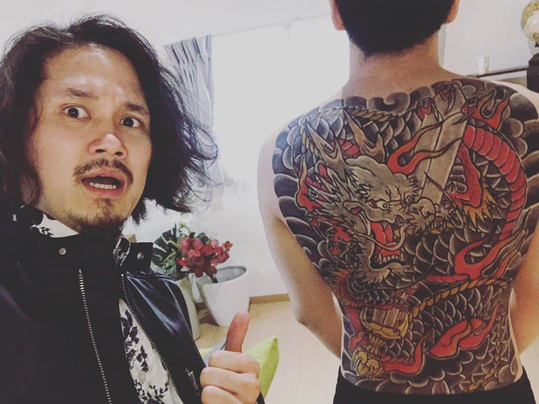 宮城大樹さんのインスタグラム写真 - (宮城大樹Instagram)「こいつとの戦い楽しかった。  次の日めちゃめちゃ筋肉痛になったよ。松原君。  U-NEXTにて絶賛配信中。  #すじぼり」6月26日 20時48分 - dykinman