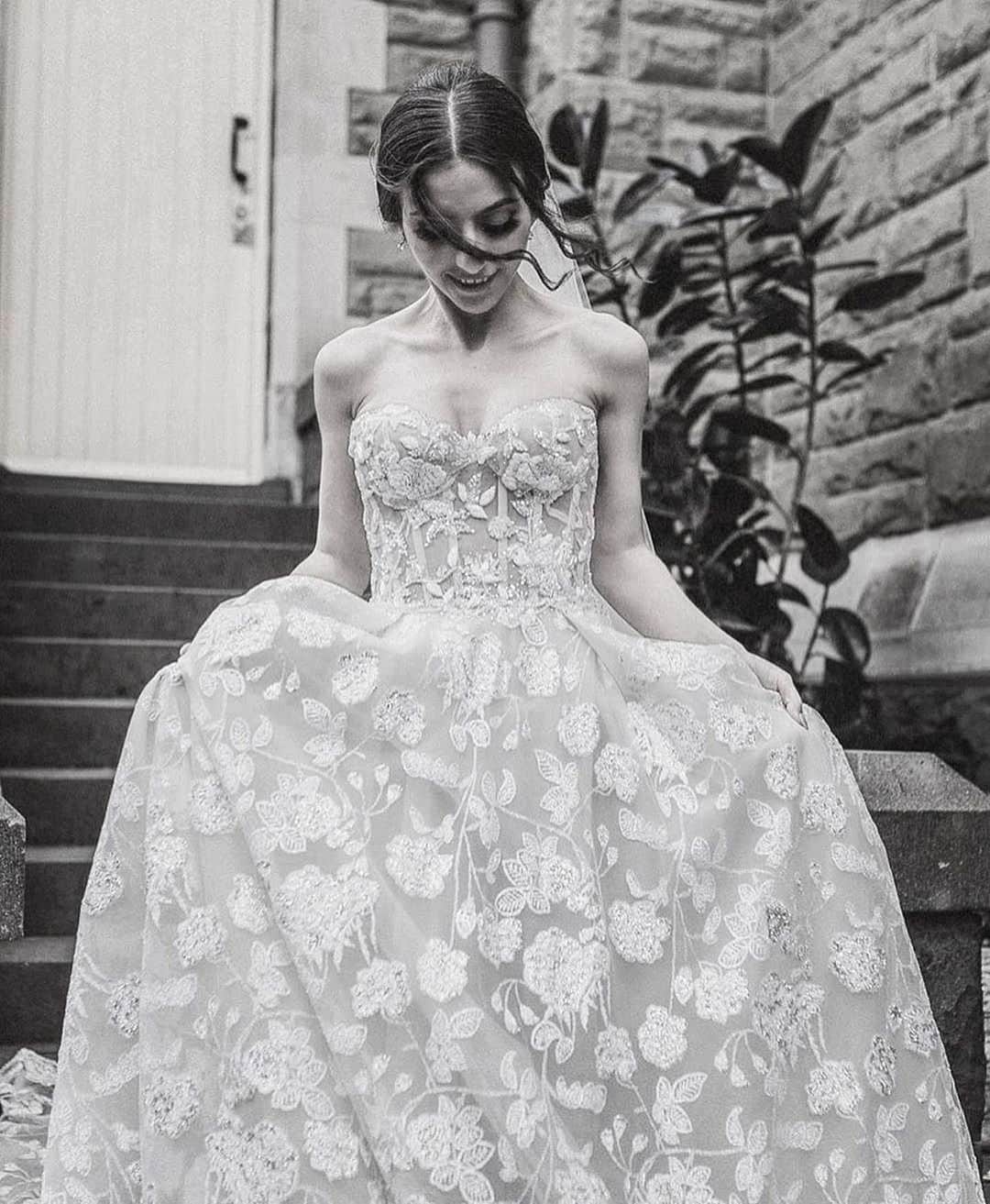 Galia Lahavさんのインスタグラム写真 - (Galia LahavInstagram)「A bridal vision | Beautiful #GLBride @hilda.zablockyj in her all time favorite #Georgia gown #GLCouture 📷 @aplphotography」6月26日 16時13分 - galialahav