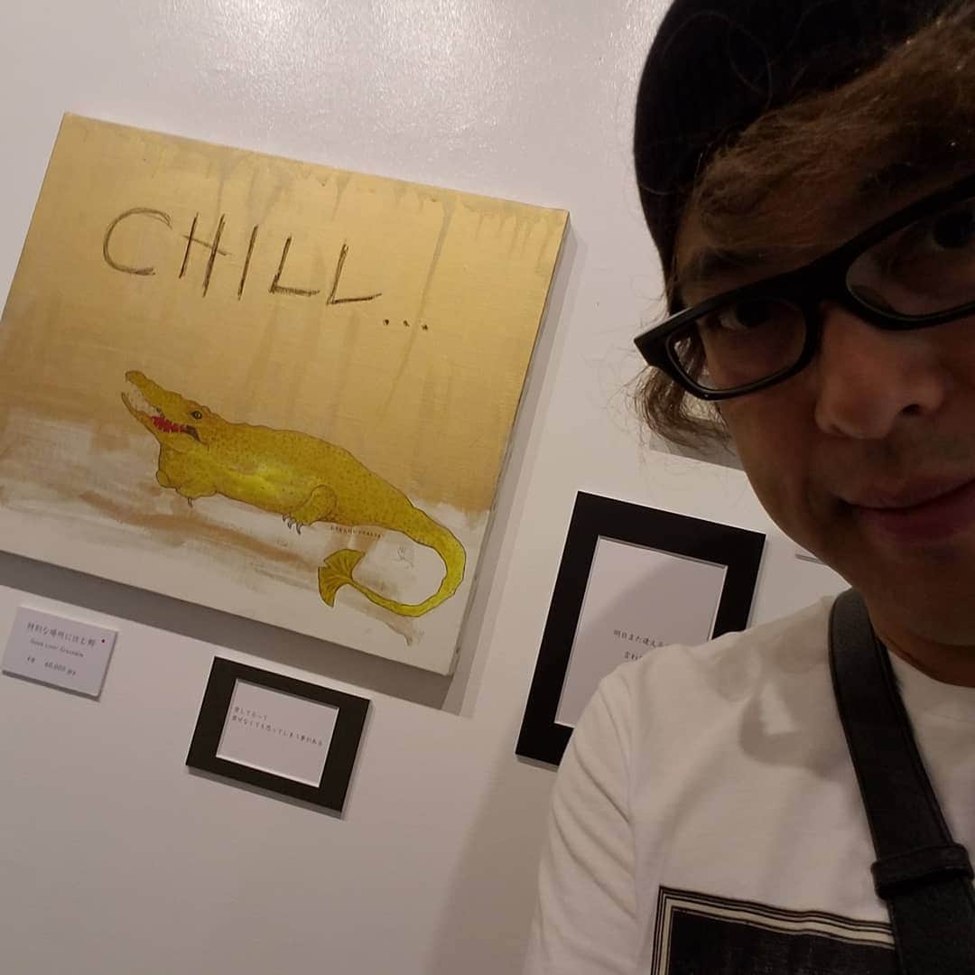 勝田一樹さんのインスタグラム写真 - (勝田一樹Instagram)「satokoの個展に行ってきてよ❗ スゲー‼️satokoスゲー‼️ ほぼ全部ソールドアウト‼️ 才能スゲー‼️ 30日までやってるよ‼️ 皆おいでー‼️🎵 #satoko #satoko個展  #サトコドラム #勝田一樹  #kazukikatsuta  #ディメンション #dimensionjazz #サイト青山」6月26日 16時56分 - kazukikatsuta