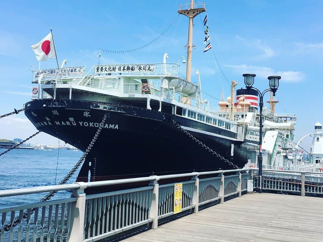 六車奈々さんのインスタグラム写真 - (六車奈々Instagram)「初めて氷川丸の中へ。  すごいーっ！ 来てよかった！ 感動^ - ^  #氷川丸 #豪華客船 #船内 #おもしろい #たのしかった」6月26日 18時13分 - nanarokusha