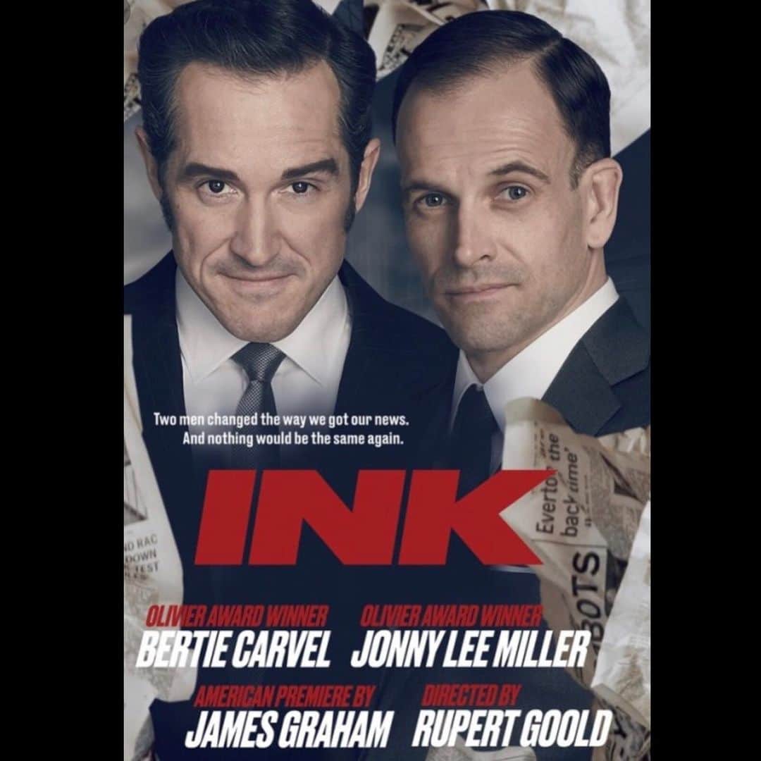 アナベル・ウォーリスのインスタグラム：「Please try and see the INCREDIBLE play @inktheoriginal it’s is so, so good. @jonnylmiller @bertiecarvel and @tarasummers are spectacular. 🙌 exceptional directing by @rupertgoold . Thank you all for leaving me so inspired and for telling such an important story.」