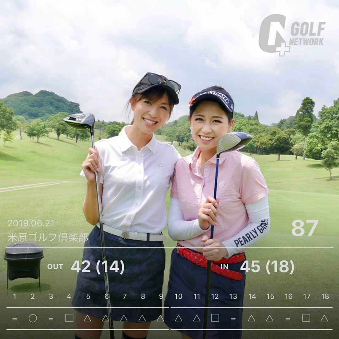 高沢奈苗さんのインスタグラム写真 - (高沢奈苗Instagram)「. 先日、米原ゴルフクラブへ⛳️ . 初めぐちゃんと💛 めぐちゃんは普段はキャディーさんをやっているので、気配りが素晴らしい🥺✨ . めぐちゃんと回ると色々と助かるし楽しい💓😊 . スコアは米原ベスト😛 米原で90切れたのは嬉しい💓 . . ヘッドカバー、キャラクター渋滞😝笑 . . . #golf #StANDREWS #ゴルフ #ゴルフ女子 #米原ゴルフ倶楽部」6月26日 21時49分 - nanaetakasawa