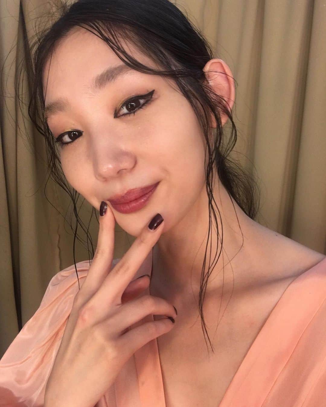 江原杏樹のインスタグラム：「✌︎」