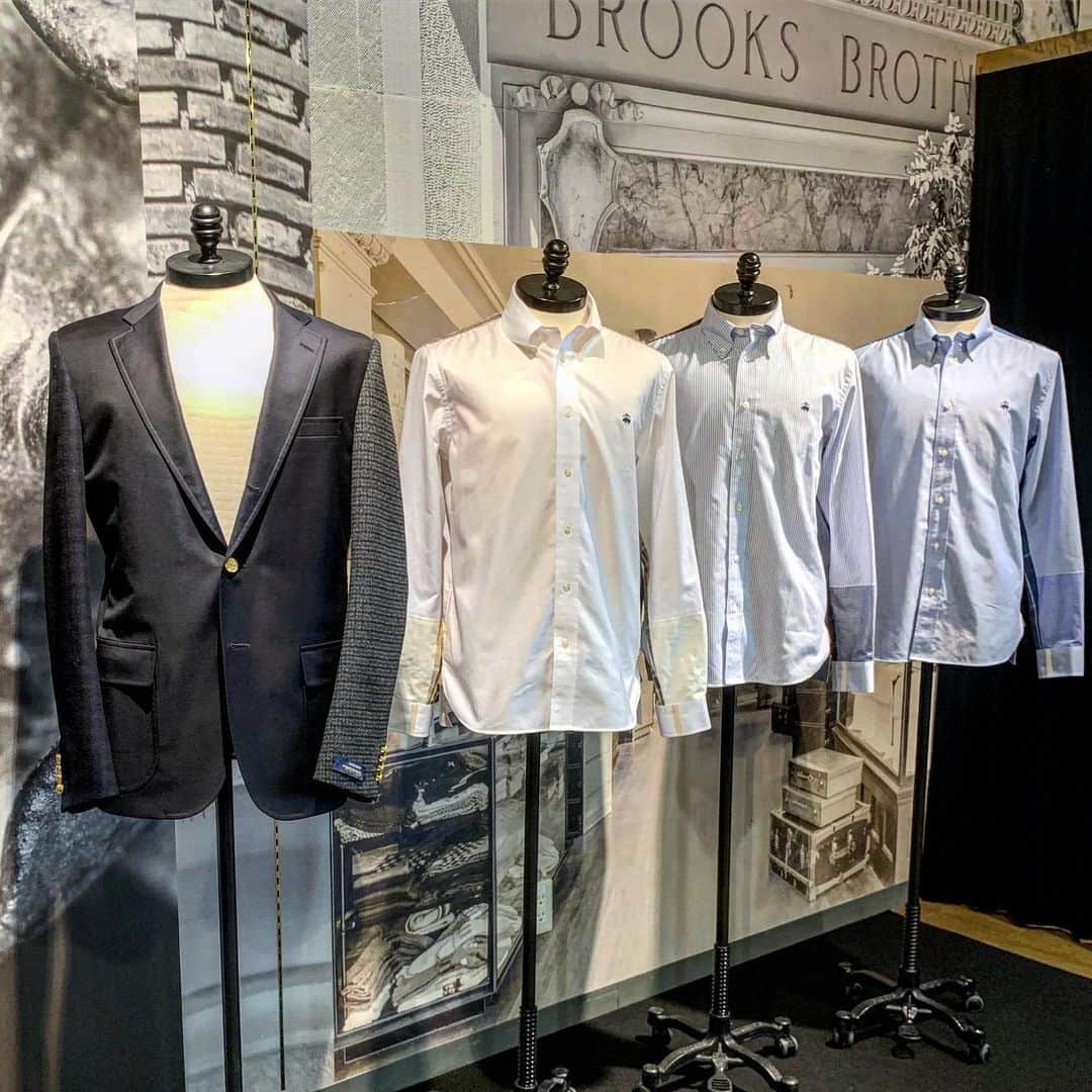 のインスタグラム：「ブルックスブラザーズとコムデギャルソンのコラボが復活 #brooksbrothers #commedesgarcons #collaborate #shirts #jacket #fashion #style #ブルックスブラザーズ #コムデギャルソン」