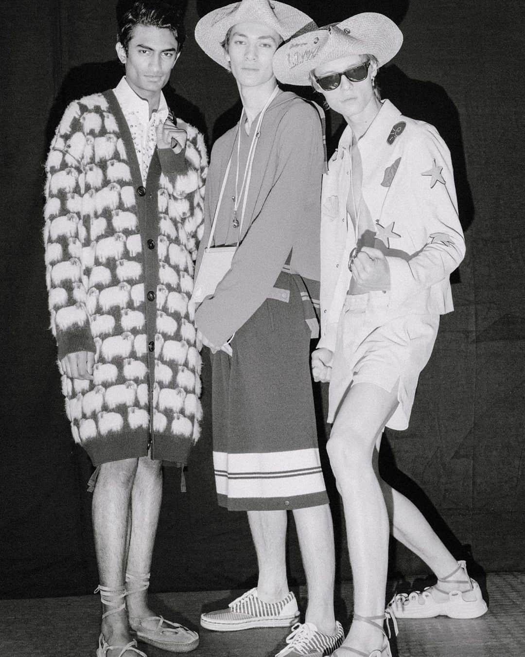 ランバンのインスタグラム：「Behind-the-scenes from the #LanvinPleinSoleil show by @brunosialelli for the #LanvinSS20 collection. Captured by @pascalearnaud  #LanvinbyBrunoSialelli」