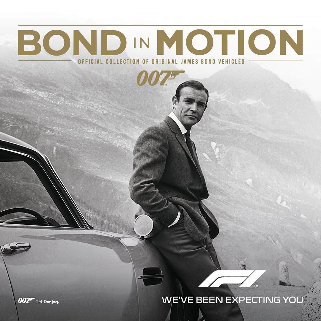 James Bond 007さんのインスタグラム写真 - (James Bond 007Instagram)「An exclusive touring version of the Bond In Motion exhibition will visit six selected European @f1 Grand Prix this year featuring 12 cars spanning six decades of 007 history. For more info www.007.com #F1007」6月26日 23時03分 - 007