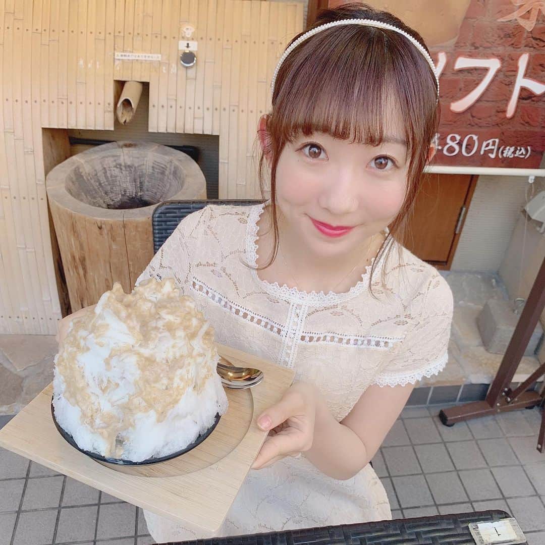 夏川愛実のインスタグラム：「ㅤㅤㅤㅤㅤㅤㅤㅤㅤㅤㅤㅤㅤ ㅤㅤㅤㅤㅤㅤㅤㅤㅤㅤㅤㅤㅤ ㅤㅤㅤㅤ ㅤㅤㅤㅤㅤㅤㅤㅤㅤㅤㅤㅤㅤㅤㅤㅤㅤㅤㅤㅤㅤㅤ 栗のミルク氷💓💓 ちょうどいい気温で 外で食べるかき氷は最高だね💓 ㅤㅤㅤㅤㅤㅤㅤㅤㅤㅤㅤㅤㅤㅤㅤㅤㅤㅤㅤㅤㅤㅤ  今年の夏は大須のかき氷を 前世はレベルで巡るのが目標！！！ ㅤㅤㅤㅤㅤㅤㅤㅤㅤㅤㅤㅤㅤㅤㅤㅤㅤㅤㅤㅤㅤㅤ #今井総本家#栗#ミルク氷#かき氷#カキ氷 #大須かき氷#大須カフェ#名古屋かき氷#名古屋カフェ  ㅤㅤㅤㅤㅤㅤㅤㅤㅤㅤㅤㅤㅤㅤㅤㅤㅤㅤㅤㅤㅤㅤ  ㅤㅤㅤㅤㅤㅤㅤㅤㅤㅤㅤㅤㅤㅤㅤㅤㅤㅤㅤㅤㅤㅤㅤㅤ」