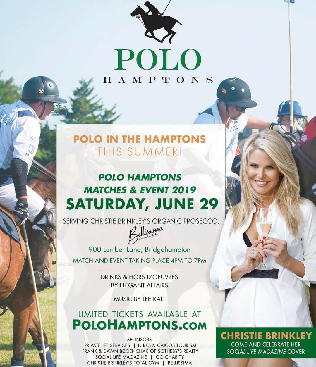 クリスティ・ブリンクリーさんのインスタグラム写真 - (クリスティ・ブリンクリーInstagram)「Thank you @sociallifemagazine for the cover and profile...out today! Just in time to read at the beach! Oh and I hope you’ll  join us this Saturday for sparkling @bellissimaprosecco and to enjoy the excitement of Polo In The Hamptons! Tickets available at PoloHamptons.com! #summer #fun #hamptons  #weekend #polo #horses #」6月26日 23時19分 - christiebrinkley