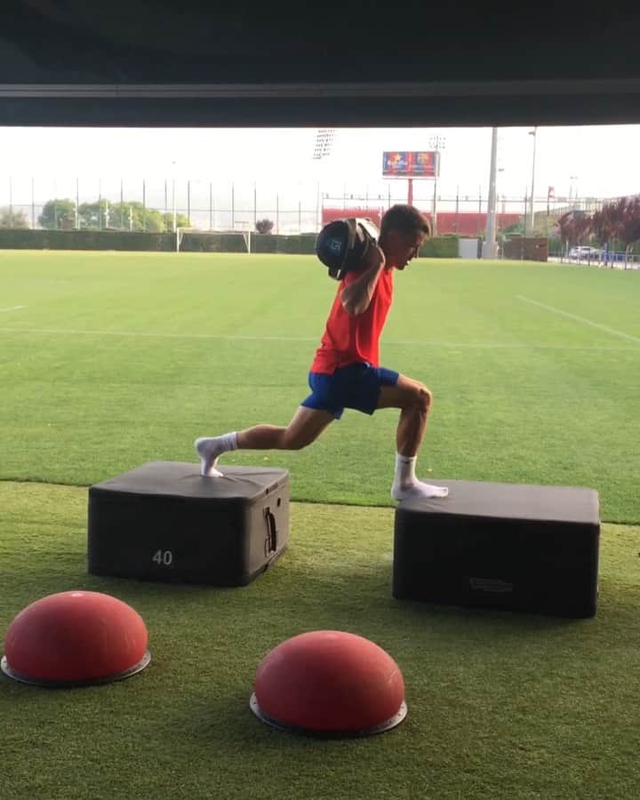 ボージャン・クルキッチのインスタグラム：「3⃣... 2⃣... 1⃣... GO‼️ #summertraining」