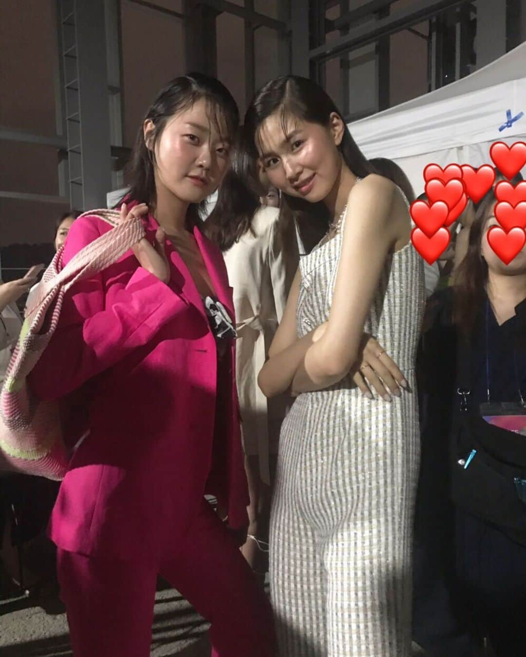 ヒョニ・カンさんのインスタグラム写真 - (ヒョニ・カンInstagram)「오늘은 예진이랑❣️#맥앤로건 #backstage」6月26日 23時56分 - hyoni_kang