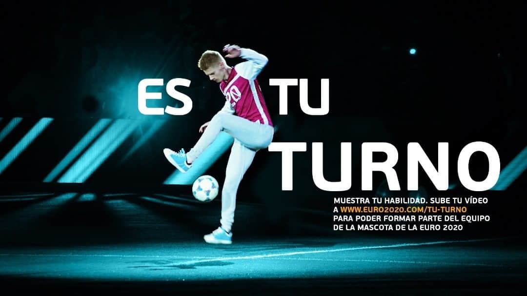サッカー スペイン代表チームさんのインスタグラム写真 - (サッカー スペイン代表チームInstagram)「¡Es #TuTurno! Sube un vídeo a https://www.euro2020.com/tu-turno y podrás formar parte del equipo de la mascota de la #EURO2020. . #YourMove #MascotTeam #Skillzy」6月27日 0時10分 - sefutbol