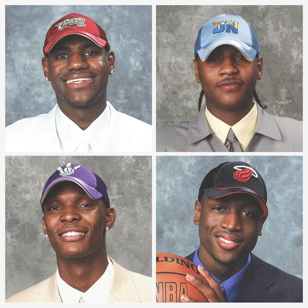 espnさんのインスタグラム写真 - (espnInstagram)「16 years ago: We were introduced to one of the most iconic draft classes in history 🙌」6月27日 0時15分 - espn