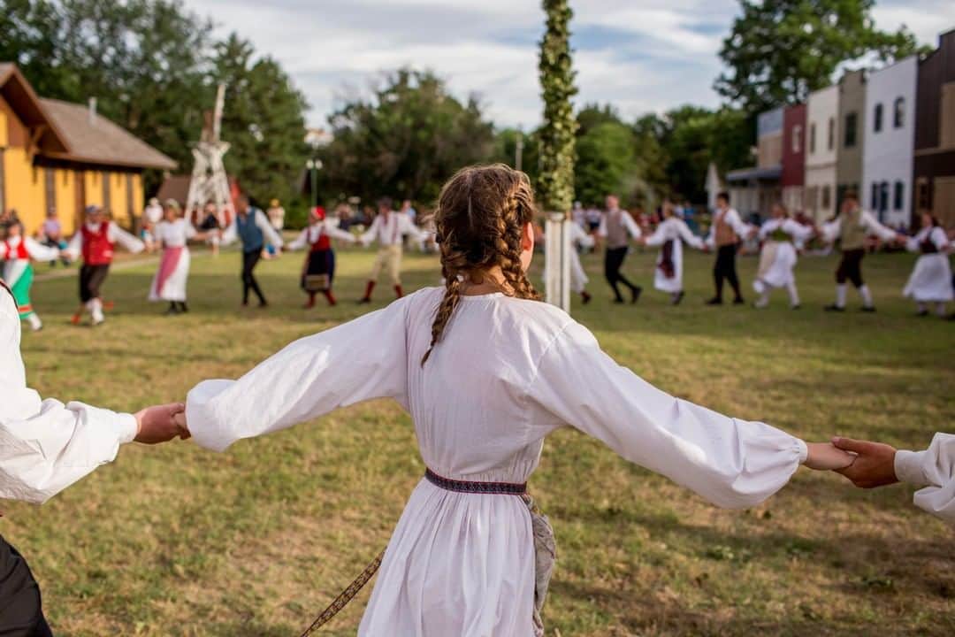 National Geographic Travelさんのインスタグラム写真 - (National Geographic TravelInstagram)「Photo by @ErikaSkogg | Traditionally a pagan and fertility summer solstice holiday throughout northern Europe, Midsummer is a continued celebration of longer days and the start of summer. Scandinavian-themed rural towns in the United States like Lindsborg, Kansas, celebrate Midsummer with many references to old world costumes and dances idealizing their immigrant family’s past. Residents of Lindsborg have even made their town slogan ‘Little Sweden USA,' reinventing themselves as a place to come experience ethnic tourism.」6月27日 1時00分 - natgeotravel