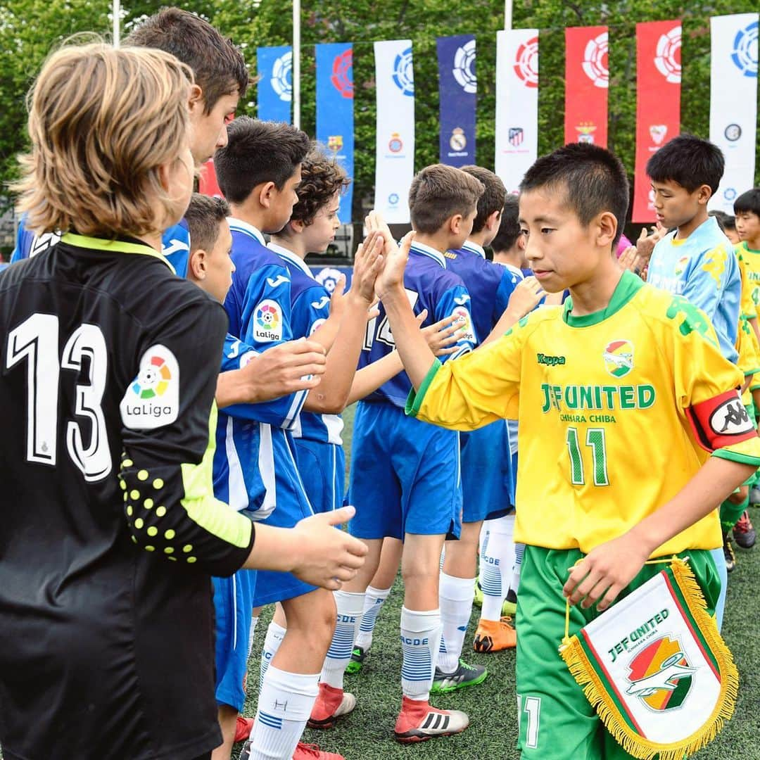 LFPさんのインスタグラム写真 - (LFPInstagram)「#LaLigaPromises Santander International is back this Friday from USA! 😄 • #Kids #Respect #Fun #LaLiga #LaLigaSantander #Espanyol #Jef」6月27日 1時13分 - laliga