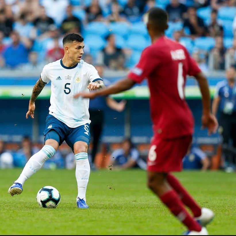 レアンドロ・ダニエル・パレデスのインスタグラム：「💙🇦🇷💙」