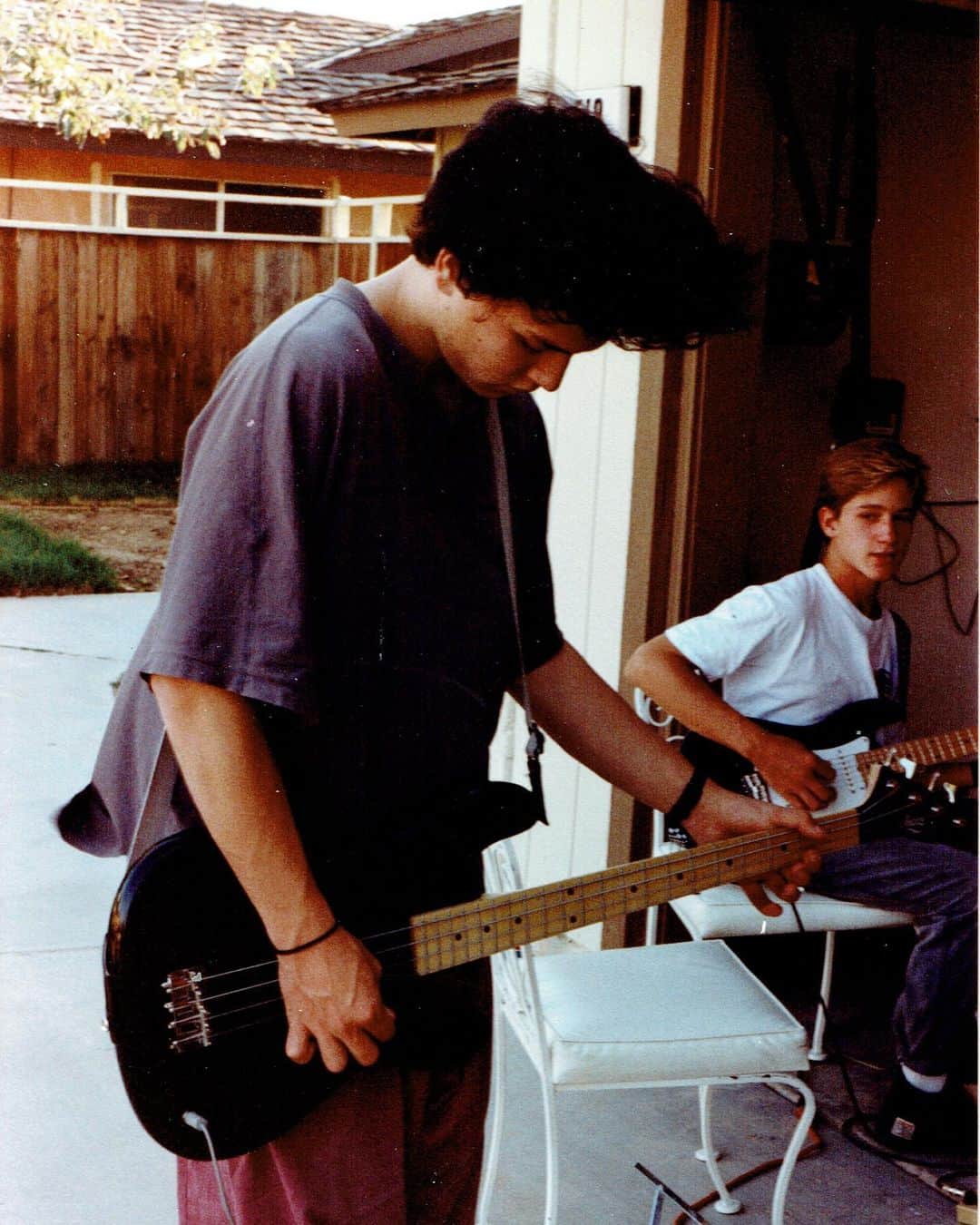 マーク・ホッパスさんのインスタグラム写真 - (マーク・ホッパスInstagram)「First bass. Circa 1988.」6月27日 2時32分 - markhoppus