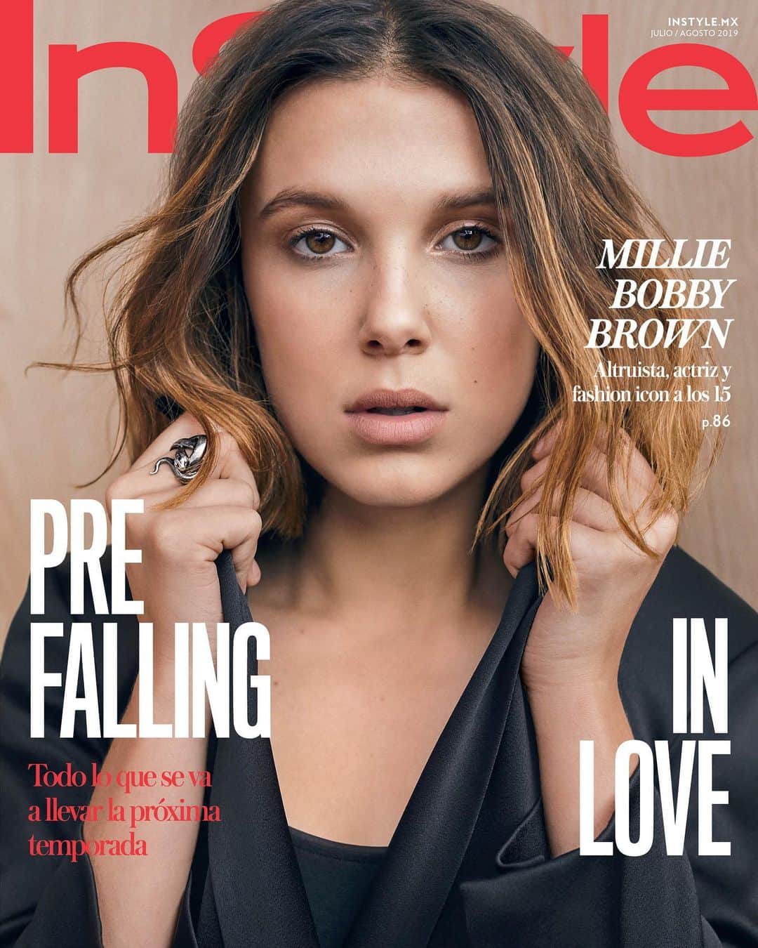 Lacy Redwayさんのインスタグラム写真 - (Lacy RedwayInstagram)「New @instylemexico starring ✨Millie Bobby Brown ✨  Photo @zoeygrossman  Makeup @kdeenihan  Hair by Me #HairByLacyRedway #milliebobbybrown #strangerthings3」6月27日 2時50分 - lacyredway