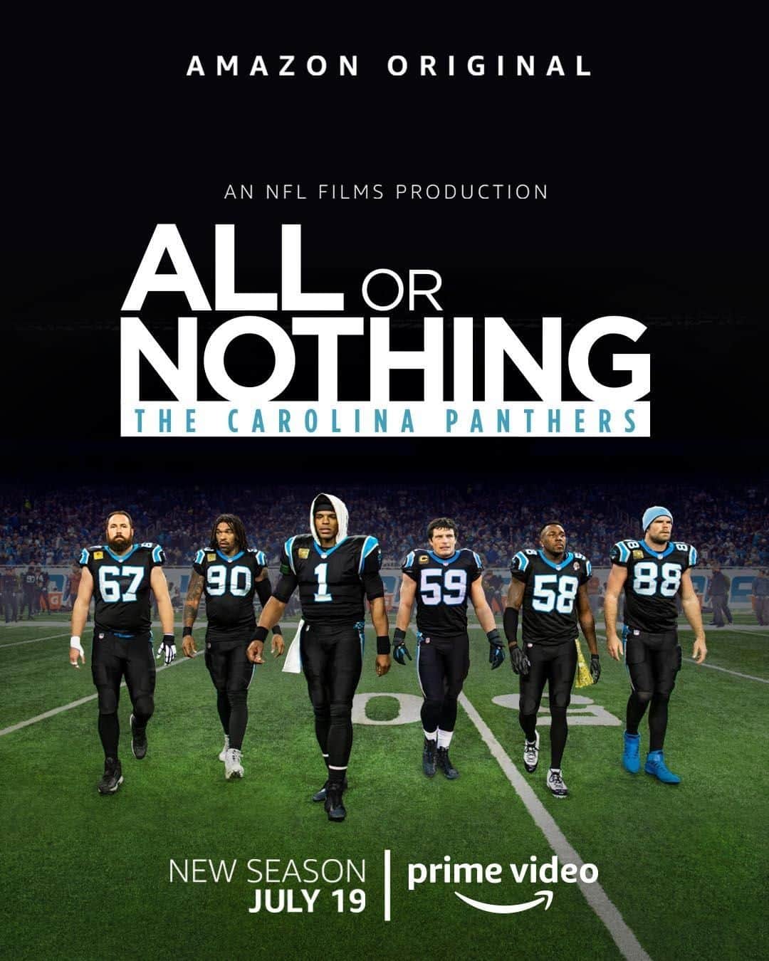 NFLさんのインスタグラム写真 - (NFLInstagram)「@allornothingtv RETURNS with the @panthers! Stream all episodes on @AmazonPrimeVideo starting July 19. #AllOrNothing」6月27日 3時02分 - nfl