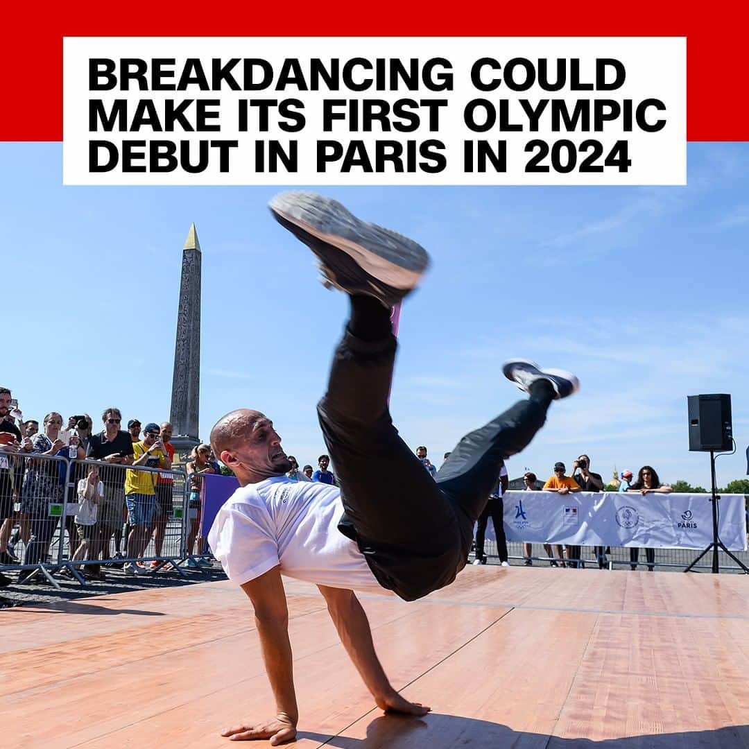 CNNさんのインスタグラム写真 - (CNNInstagram)「Breaking news: 🤸The International Olympic Committee voted in favor of a proposal that could bring breakdancing to the 2024 Summer Games in Paris. Earlier this year, the Paris 2024 organizing committee proposed that breakdancing, along with skateboarding, climbing/bouldering and surfing, be added to the events program. Climbing, skateboarding and surfing will all make their debuts next year at the Tokyo Olympics, but until Tuesday's vote, there was no guarantee they would continue into the 2024 Olympics in Paris.  The games will still need more vetting before they're officially added to the Paris roster, with the final vote scheduled for December 2020. (📸: Baptiste Fernandez/Icon Sport/Getty Images)」6月27日 15時05分 - cnn