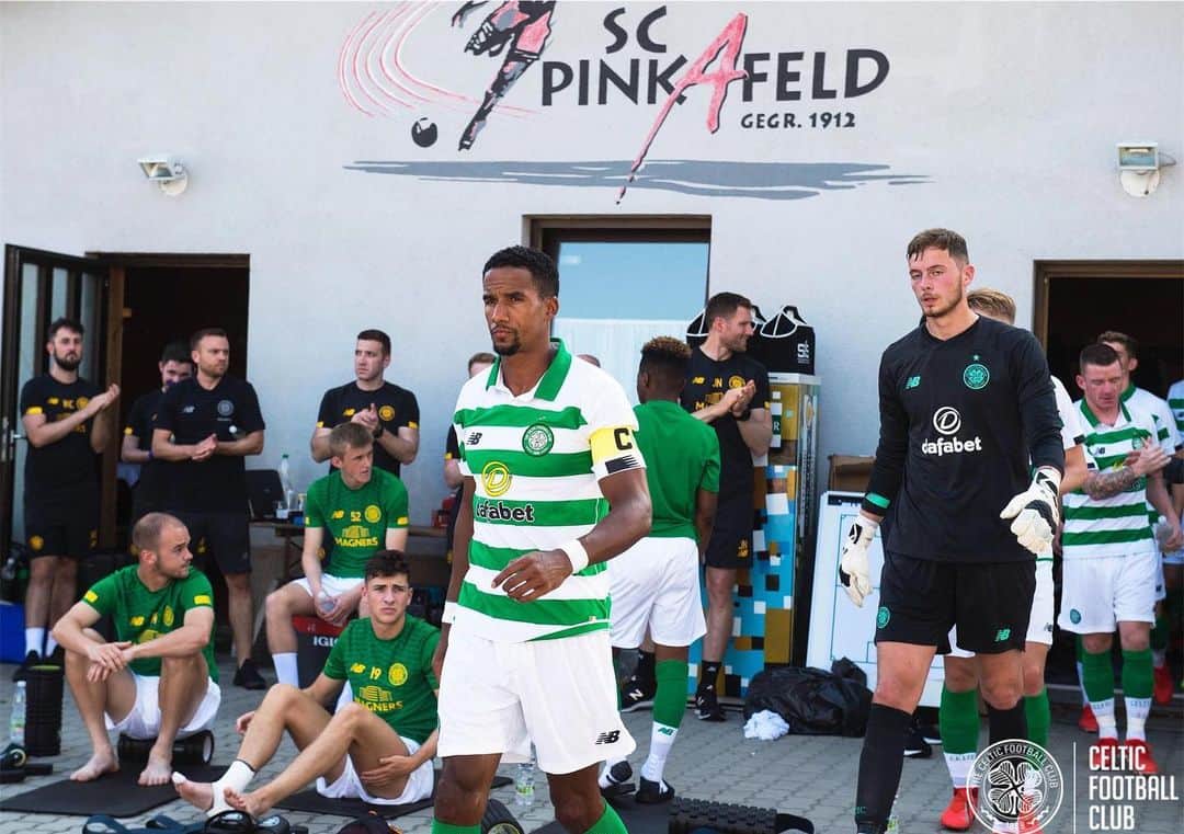 スコット・シンクレアのインスタグラム：「...45mins in the bag #preseason #celticfc」