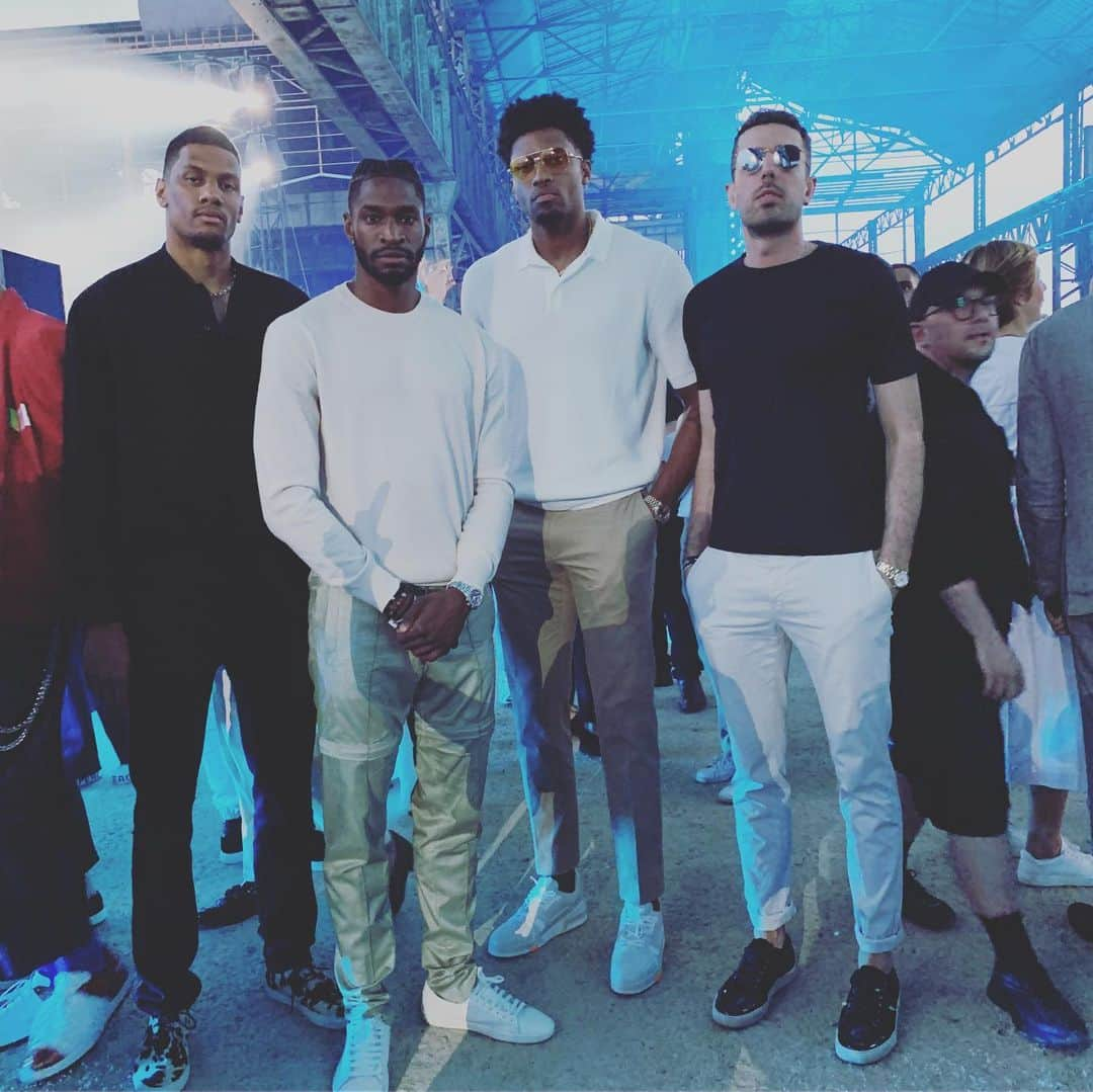 ルディ・ゲイさんのインスタグラム写真 - (ルディ・ゲイInstagram)「Milan crew #milanfashionweek2019」6月27日 6時44分 - rudygay