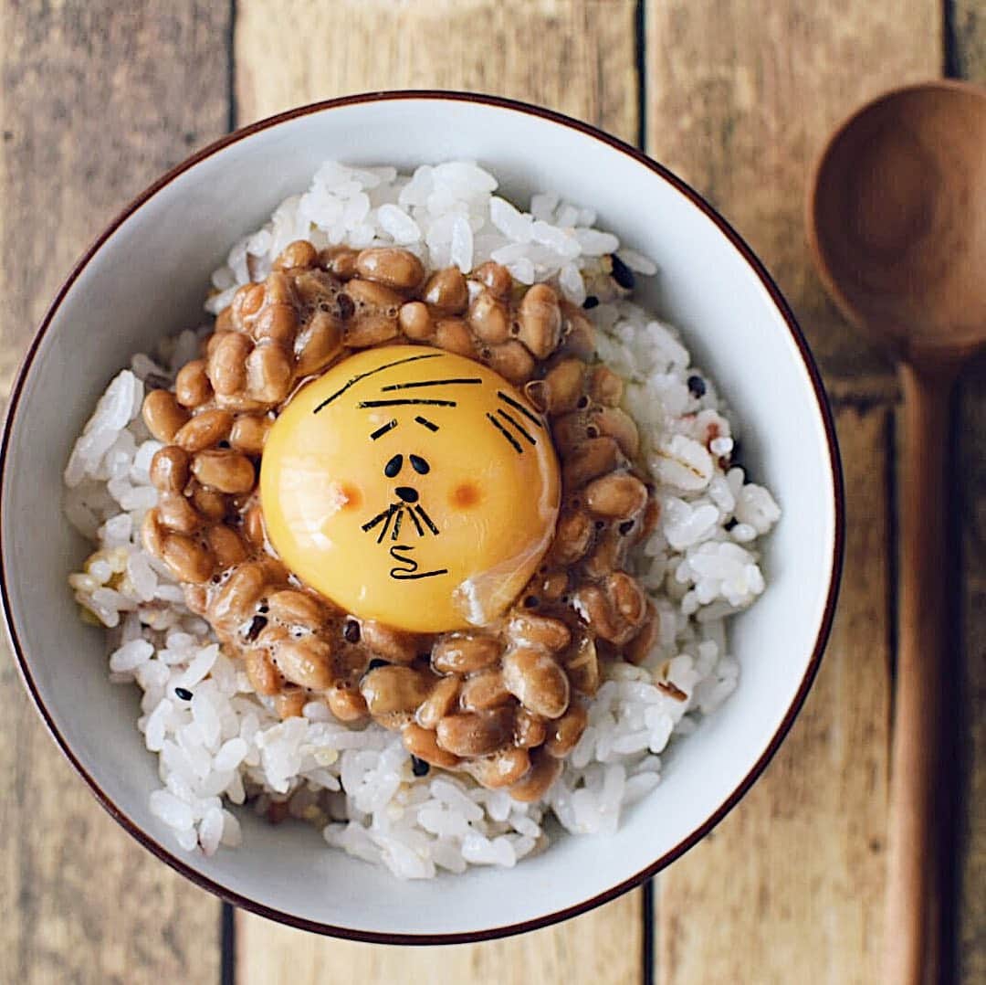kazumi さんのインスタグラム写真 - (kazumi Instagram)「𓈒 𓈒 𓈒  𝙶𝚘𝚘𝚍 𝚖𝚘𝚛𝚗𝚒𝚗𝚐𓅳 𓈒 𓈒 𓈒  久しぶりの 𝚃𝙺𝙶! 𓅸 バーコードはげおじさん ver. これえみちゃん好きなんだよねー爆 @himawari_emi たぶん𓏧 𓈒 𓈒 𓈒  息子がモリモリ食べて行きました☺︎」6月27日 7時49分 - miirururu