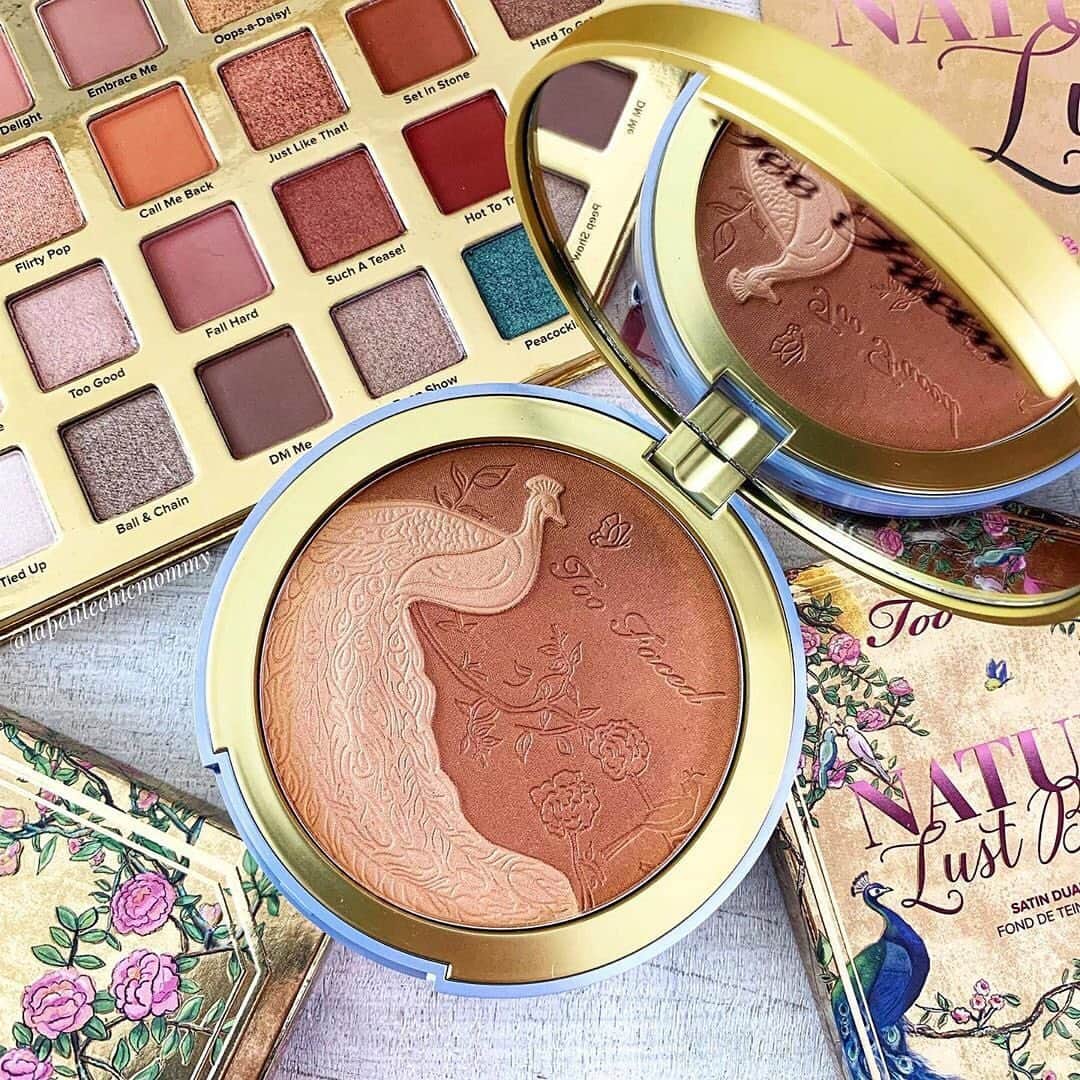 Too Facedさんのインスタグラム写真 - (Too FacedInstagram)「Glow all out 😉 Add a lust-worthy glow to your look with our Natural Lust Bronzer - filled with dual rich, coconut-scented shades that can be used separately or together! ✨ #regram @lapetitechicmommy #tfnaturallust #toofaced」6月27日 8時59分 - toofaced