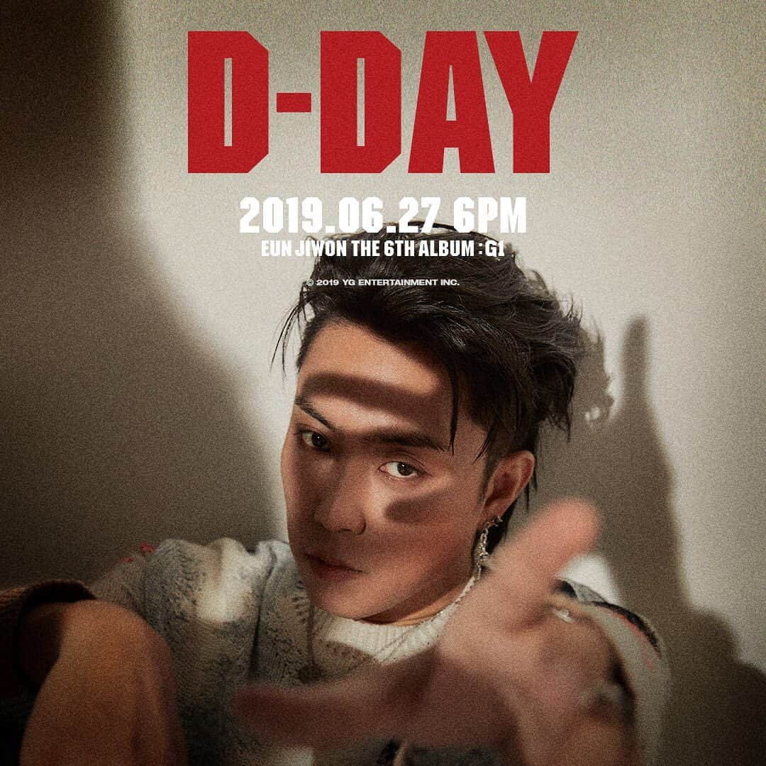 ウン・ジウォンのインスタグラム：「#EUNJIWON #은지원 #G1 #THE6THALBUM #불나방 #ImOnFire #D_DAY #NEWRELEASE #20190627_6PM #YG」