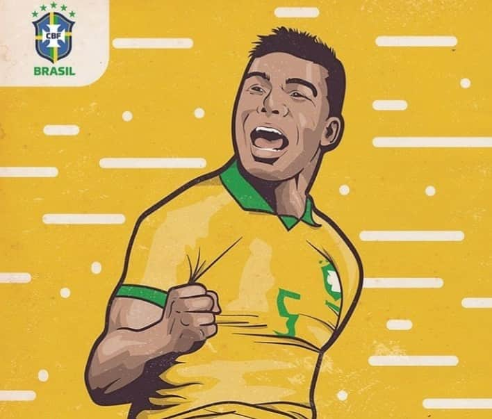 カゼミーロさんのインスタグラム写真 - (カゼミーロInstagram)「🇧🇷 @cbf_futebol」6月27日 10時18分 - casemiro