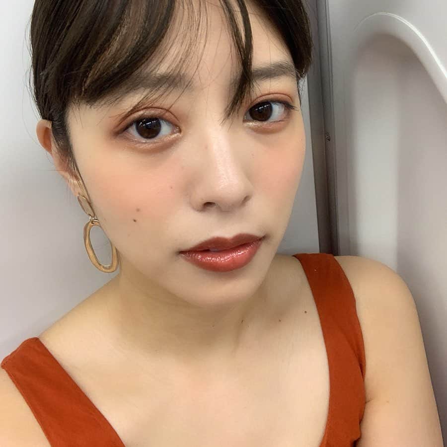 のインスタグラム：「🍊💗🍊💗🍊 #make#makeup#fashion#cosmetics#tokyo#summertime」