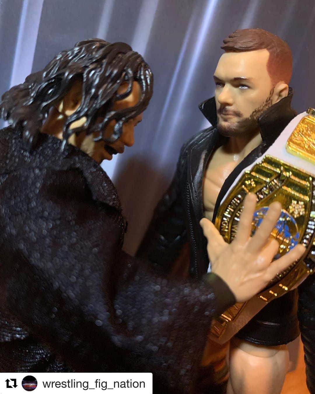 中邑真輔さんのインスタグラム写真 - (中邑真輔Instagram)「#toosweet  @wrestling_fig_nation  Looks like we are going to get Shinsuke VS Balor!  #wwe #wwefigures #wweelitesquad #mattel #nxt #njpw #bulletclub #balorclub #shinsukenakamura #finnbalor #princedevitt #smackdownlive #nxt #extremerules #wrestlingtoys #wrestlingfigures #intercontinentalchampionship」6月27日 11時58分 - shinsukenakamura