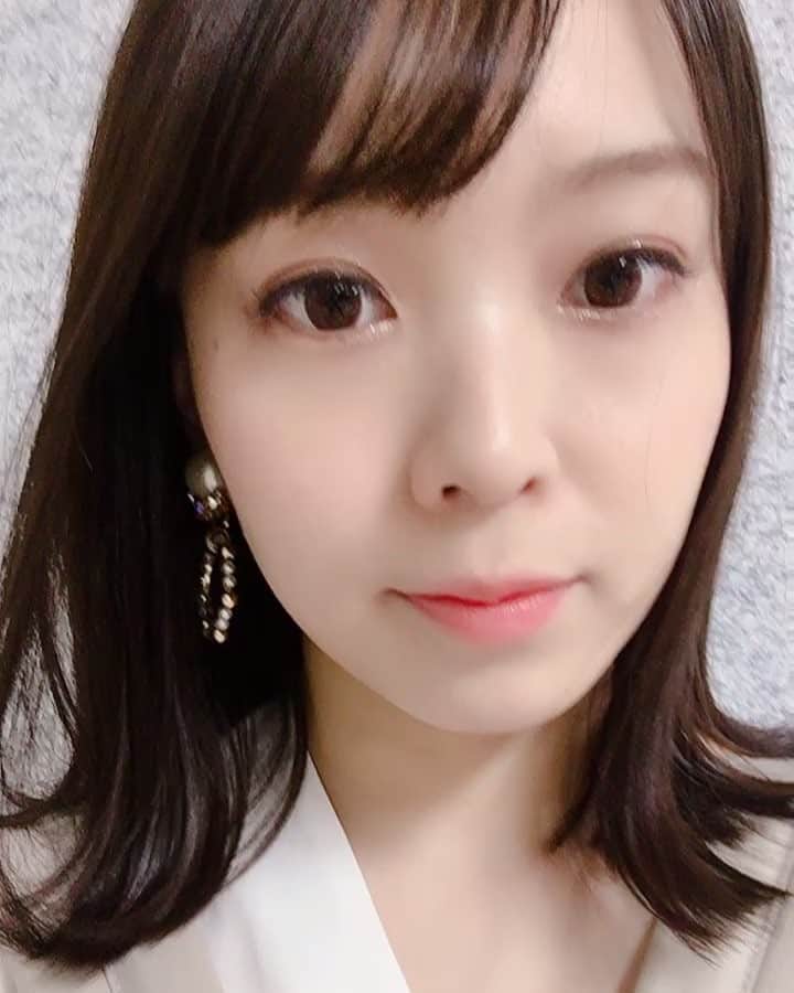 杜このみのインスタグラム：「昨日プレゼントして頂いたイヤリング さっそく着けてみました💓 お気に入りです💓 こば子さん、ありがとうございますーっっ💕😊」