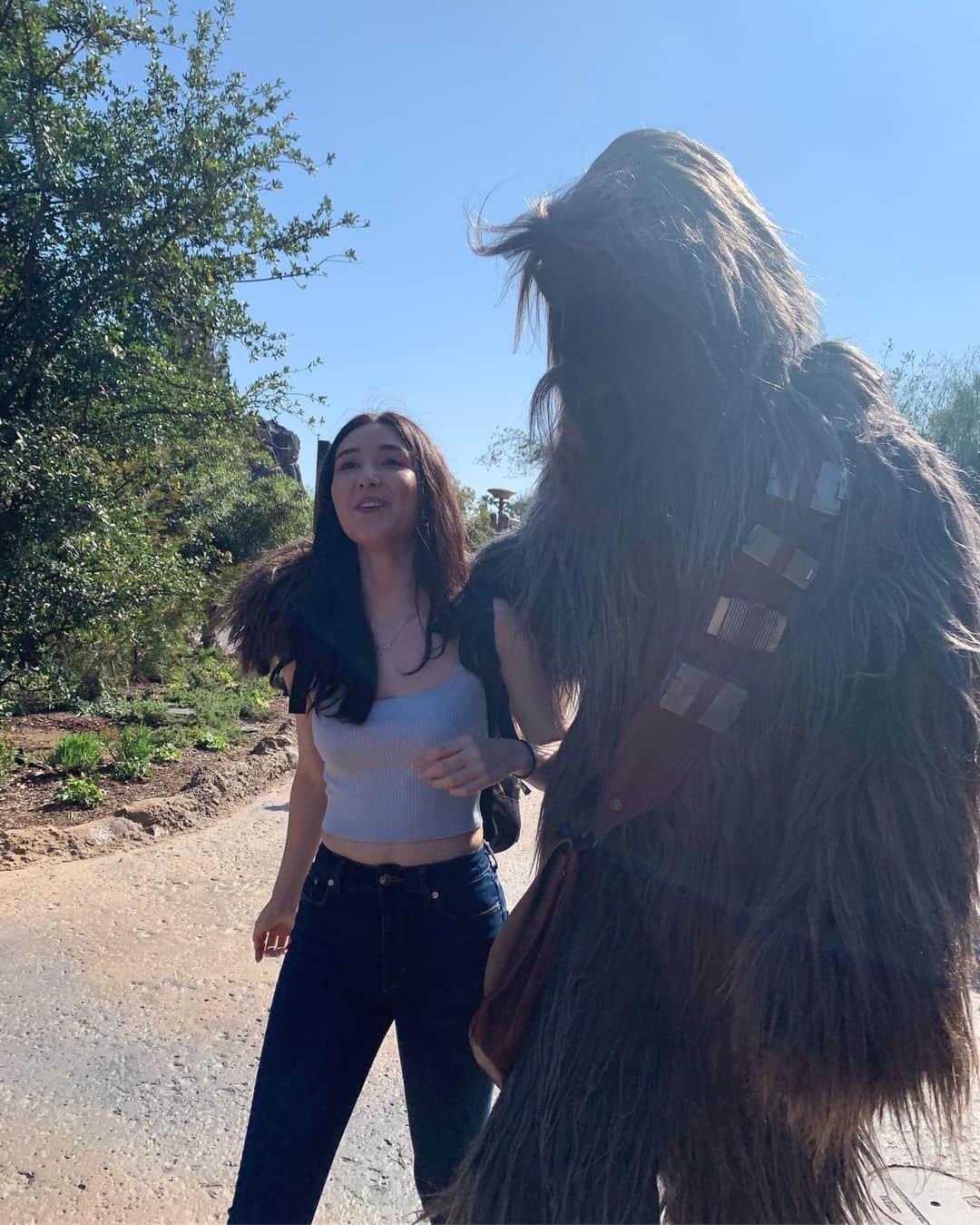 ティア さんのインスタグラム写真 - (ティア Instagram)「Meet my new best friend, Chewbacca 🧡」6月27日 12時57分 - tia_0315
