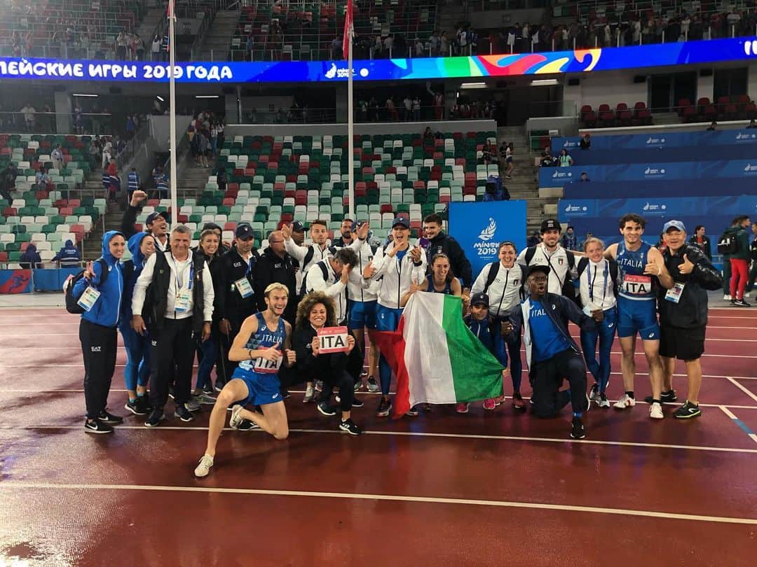 Johanelis HERRERA ABREUさんのインスタグラム写真 - (Johanelis HERRERA ABREUInstagram)「Road to the final 🚀💪🏽🇮🇹 @italiateam @conisocial @atleticaitaliana  ___________________________ #atleticaitaliana #minsk2019 #roadtothefinal #europeangames #trackandfield #athletics #team #squad #runbaby #trackgirls #teampower #dajedeturni #tourtheforce #turni #italianteam #proud #experience #azzurri #daje」6月27日 23時14分 - johanelisherrera