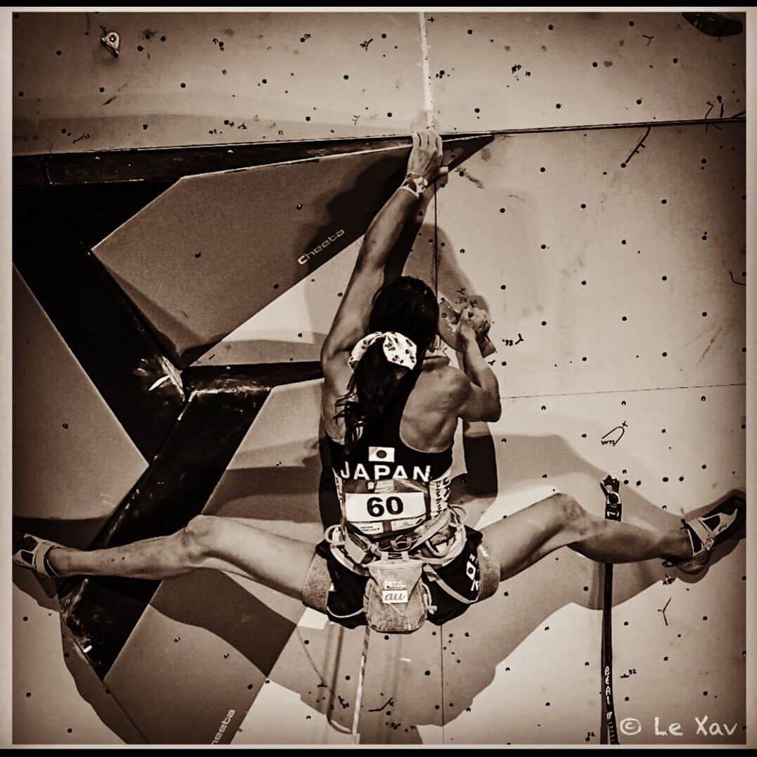 野口啓代のインスタグラム：「Lead Mode🕷🕸* * * @au_official #大和証券 @thenorthfacejp @orientalbaio #三井不動産 @cowsoapcp #zeta  @c3fit @lasportivajp @petzl_official  @newhale_japan」
