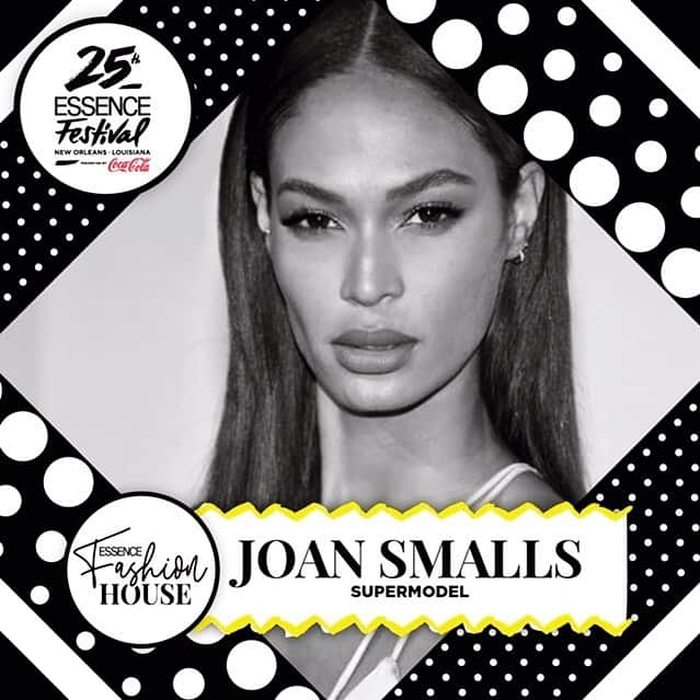 ジョアン・スモールズさんのインスタグラム写真 - (ジョアン・スモールズInstagram)「Excited to join the legendary @the_real_iman discussing “Supermodels: Now vs. Then”, moderated by IMG agent Ethan Miller, Saturday July 6th at the Essence Fashion House at Gallier Hall in New Orleans @essencefest #comejoin ✨」6月27日 23時51分 - joansmalls