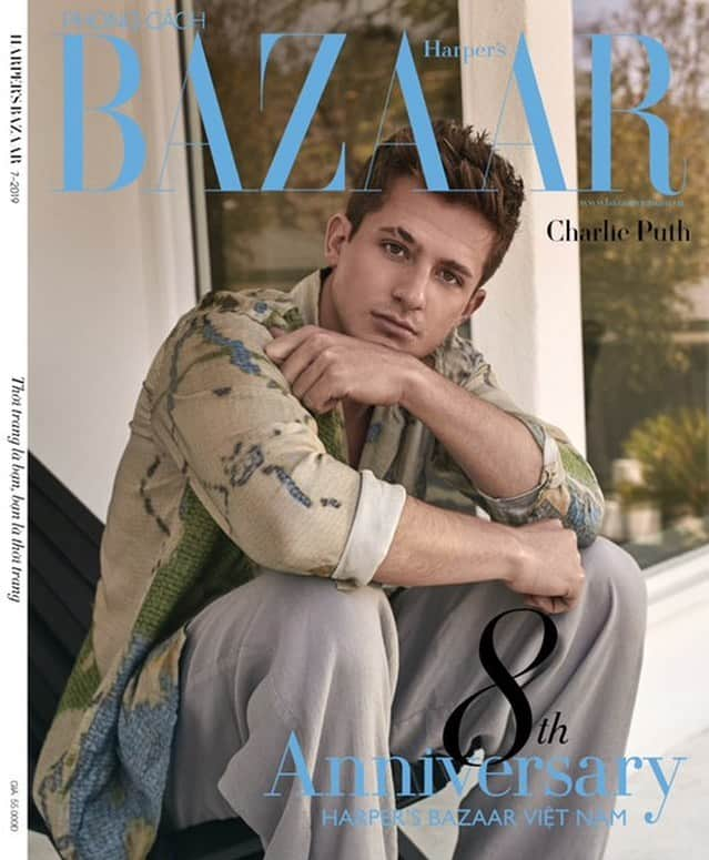 チャーリー・プースさんのインスタグラム写真 - (チャーリー・プースInstagram)「This is my first Harper’s Bazaar cover. @bazaarvietnam」6月28日 0時22分 - charlieputh