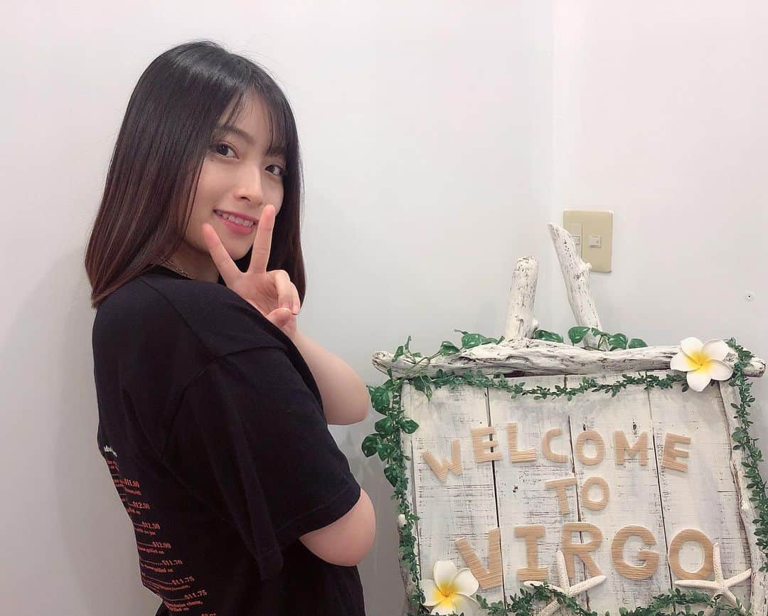 永井理子のインスタグラム：「サイエンスアクアっていう トリートメントしてもらったら 髪の毛が生き返った☺︎ @hair_virgo」