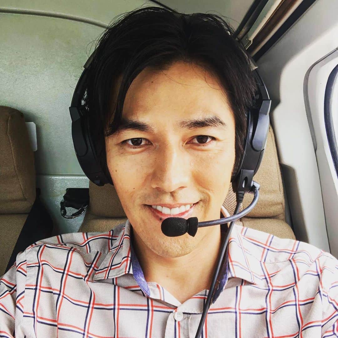 要潤さんのインスタグラム写真 - (要潤Instagram)「ヘリコプター久しぶり #DJじゃないよ #ヘリコプター」6月27日 17時50分 - jun_kaname_official
