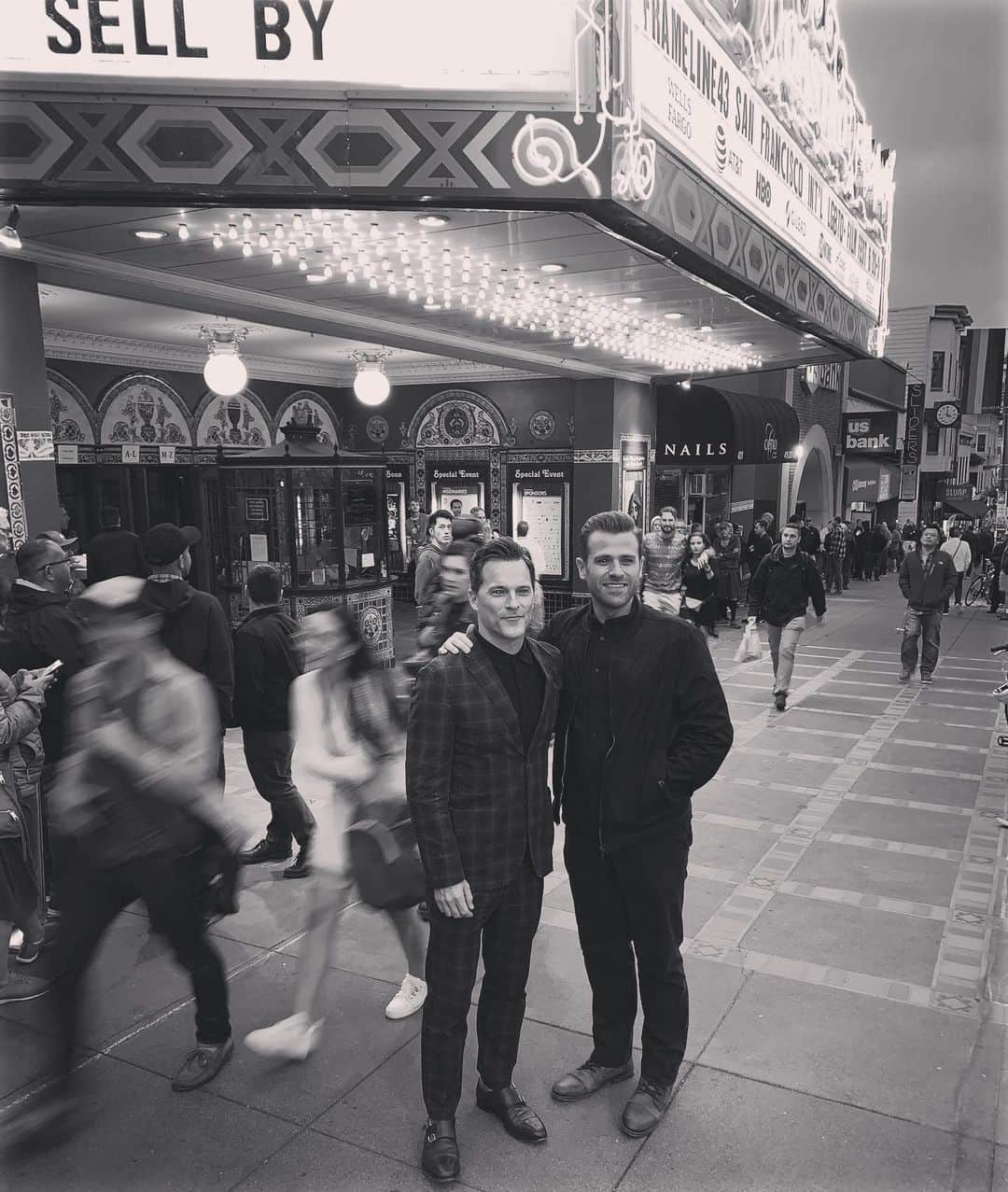 マイケル・ドイルのインスタグラム：「Could not have asked for a better night or a better US unveiling. Thank you @framelinefest.」