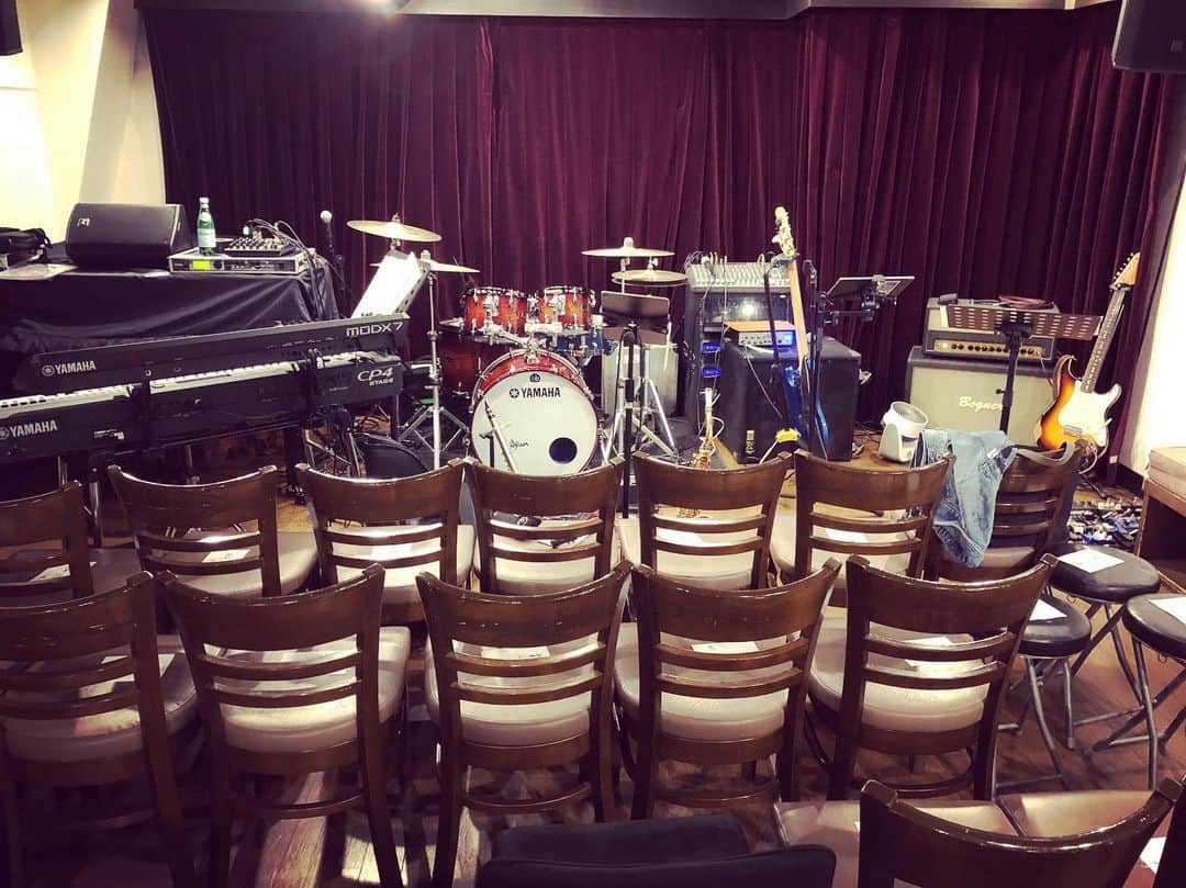 坂東慧さんのインスタグラム写真 - (坂東慧Instagram)「Today’s Live BANDOBAND at Cabin Honatsugi! #yamahadrums #zildjiancymbals #zildjiansticks #aspr #bandoband #honatsugi」6月27日 19時32分 - bandohsatoshi