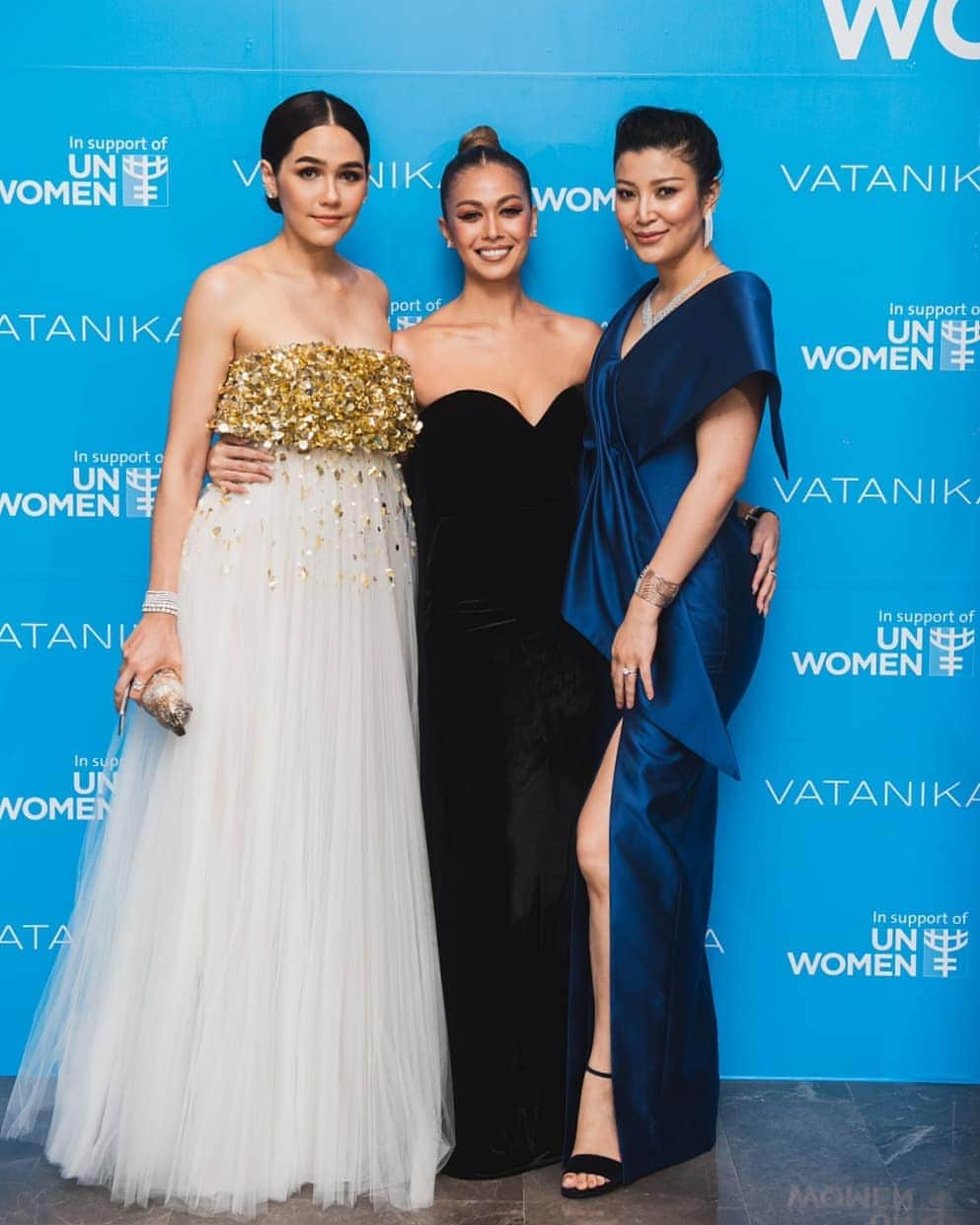 Araya Alberta Hargateさんのインスタグラム写真 - (Araya Alberta HargateInstagram)「Supporting my VP🖤 @vatanika #VGalaforUNWomen #VATANIKAEmpoweringWomen」6月27日 19時38分 - chomismaterialgirl