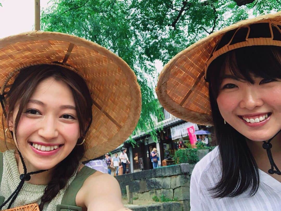 大野いとさんのインスタグラム写真 - (大野いとInstagram)「タビフクオフショット👗 岡山県の倉敷で舟に乗ったけどおじちゃんの話面白かった☺️💕 #ままゆ#福田麻由子#倉敷」6月27日 19時52分 - ohno_ito